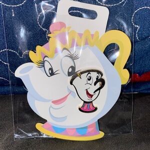 Disneys beauty and the beast chip pin